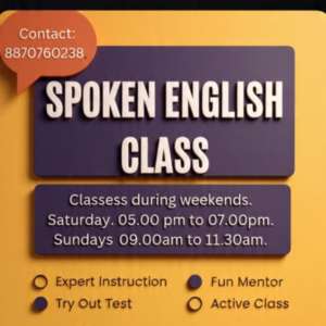 Aparna Balaji Spoken English classes.